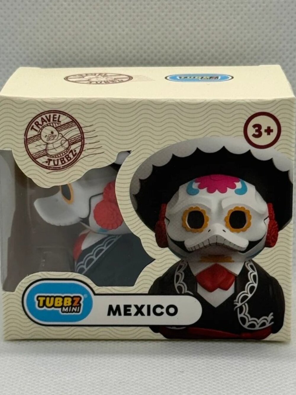 TUBBZ Mini Travel Mexico Duck Collectible Día de los Muertos